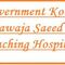 Government Kot Khawaja Saeed Teaching Hospital logo